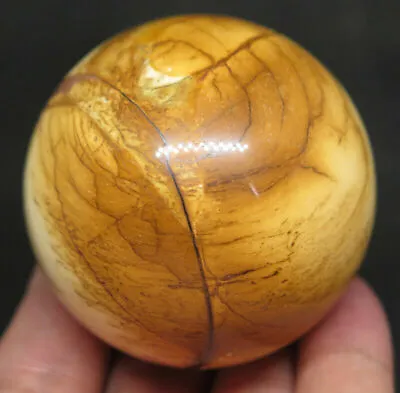 155g NATURAL Mookite Mookaite Jasper CRYSTAL Sphere Ball W/STAND • $25.20