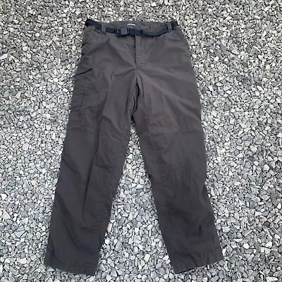 Mens Craghoppers Outdoor Walking Trousers Lined SIZE W 34 L 31 With Belt • £26.99