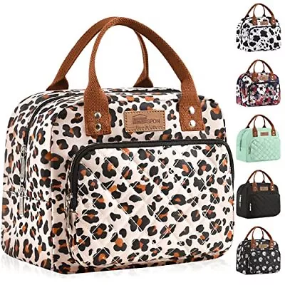 HOMESPON Insulated Lunch Bag For Women Men Work Adult Cool Bag Lunch Box Contain • £13.07