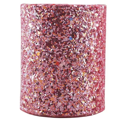  Pink Pu Makeup Brush Bucket Travel Container Make- Brushes Holder • $8.25