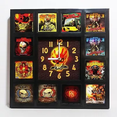 Five Finger Death Punch Wall Clock Rock Band Album LP CD Cover Replica Art • $43.99