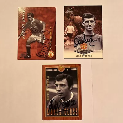 Manchester United/Man Utd Signed Cards • £7.50