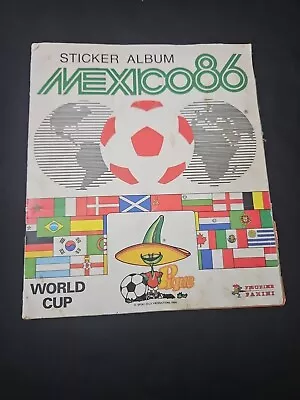 Mexico 1986 86 World Cup Panini Football Sticker Album 100% Complete Full Set • £149