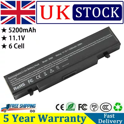 £15.99 • Buy Laptop Battery For Samsung AA-PB9NC6B R428 R519 R580 R730 R780 NP-RV510 NP-R530