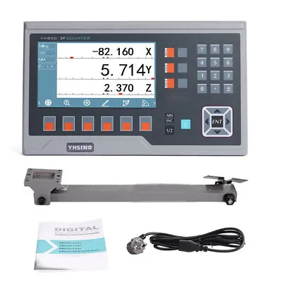 3 Axis DRO LCD Digital Readout For CNC Milling Lathe Machine YH800-3  • $426.56