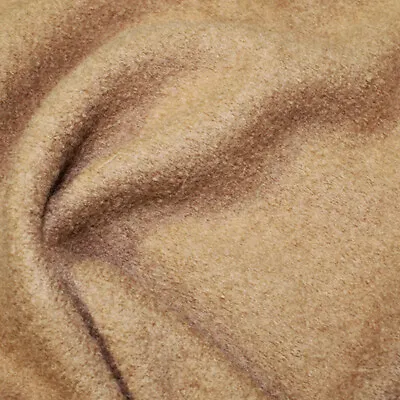 100% Boiled Wool Fabric Plain Coloured 140cm Wide • £12