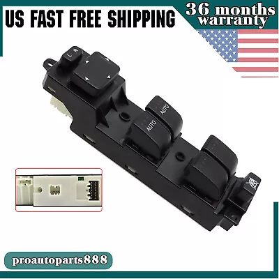 Master Power Window Switch Front Left GS3L66350 For Mazda 6 For CX-7 07-2012 • $25.29