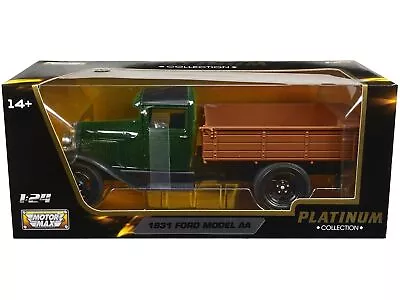 1931 Ford Model AA Pickup Truck Dark Green And Black  Platinum Collection  Seri • $53.05