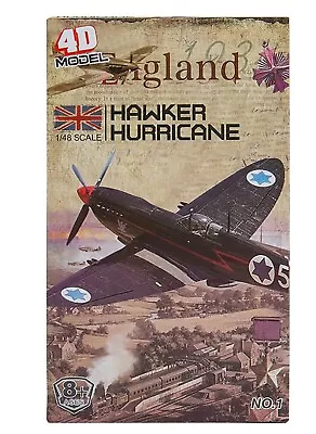  Model WWII Plane - Hawker Hurricane Model Kit 1 Collectable Kit • $12.95