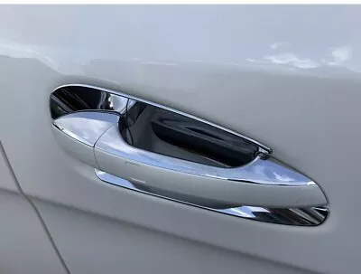 Oem Genuine Mercedes Benz Rh Chrome Door Handle Insert 13-16 Gl550 X166 Gl450 • $37.99