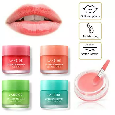 4pcs Laneige Lip Sleeping Mask 4Pcs Mini Set Hydrated Maintenance Lip Balm Mask • $15.96