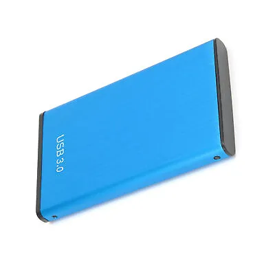 Mobile Hard Drive Blue USB3.0 Notebook Desktop Computer Accessories GK18 H • $18.01