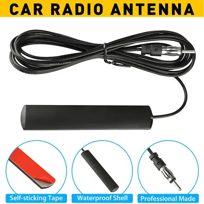 Universal Hidden Stereo Antenna Windshield Radio For Stealth FM AM Car Truck Boa • $8.99