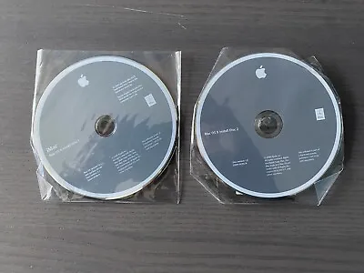 Mac Pro OS X Install Disc 1 & 2 Version 10.5.2 2008 With Stickers • $17.99