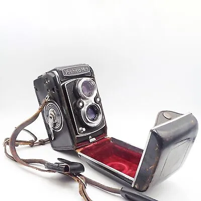 Vintage YASHICA MAT COPAL MXV 80mm F3.5 120mm TLR Film Camera With Original Case • £99