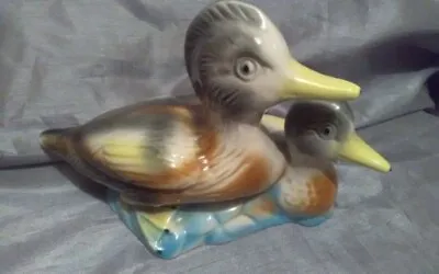 Porcelain Mandarin Duck Brazilian Ornament • £20