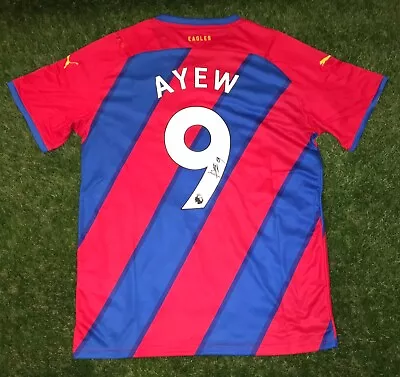 £104.99 • Buy JORDAN AYEW Signed CRYSTAL PALACE 2021/22  SHIRT + COA **EXACT PHOTO PROOF*