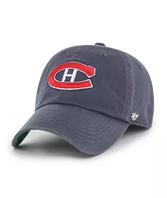 '47 Navy Montreal Canadiens Team Habs Franchise Fitted Hat XXLG NWT • $19.99