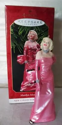 Vintage 1997 HALLMARK Ornament ~ Marilyn Monroe In PINK  ~ 1st In Series ~ NRFB • $12.99