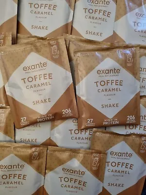 £24.95 • Buy 19 X EXANTE MEAL REPLACEMENT SHAKES ( OLD STYLE ) TOFFEE CARAMEL,, FREE POSTAGE