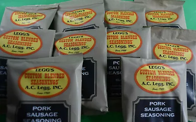 MILD #7 Old Plantation Breakfast Pan Sausage Seasoning AC Legg TEN BAGS 250 LBS • $48.75