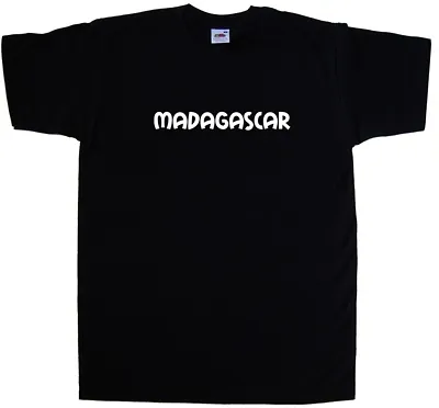Madagascar Text T-Shirt • $11.19