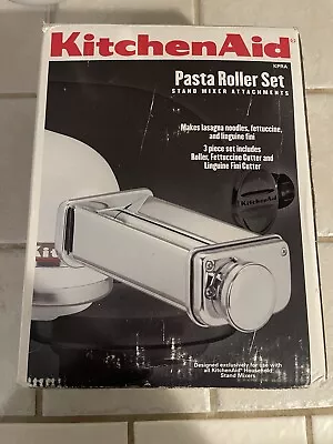 KitchenAid Pasta Roller And Cutter Stand Mixer Attachment 3Pc Set In Box • $59.99