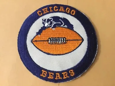 CHICAGO BEARS Embroidered Iron On  Patch  Vintage NFL 3” X 3” • $6.69
