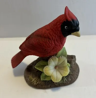 Spring Red Cardinal Bird Figurine 5” Pre-owned • $9