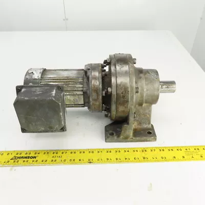 $99.99 • Buy Electric Motor W/Gearbox 2.9RPM 230/460V 3PH 1-1/2  Shaft Tested
