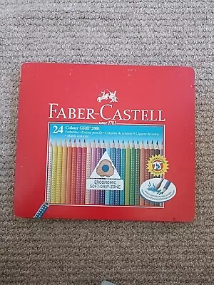 Faber-Castell 24 Colour GRIP 2001. Colour Pencils  • £2.50