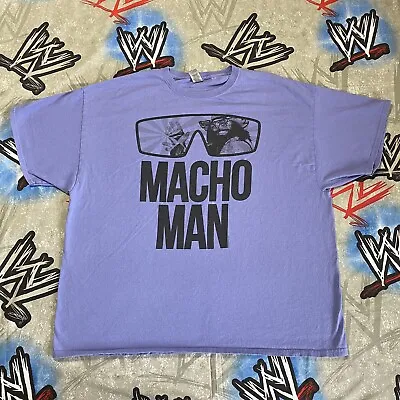 Macho Man Randy Savage T-Shirt Men's XXXL Sunglasses WCW • $19.99