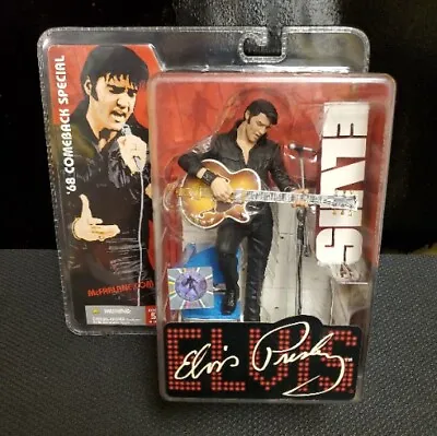 McFarlane Toys 2004 Elvis Presley 1968 Comeback 6 Inch Action Figure NEW IN BOX  • $40