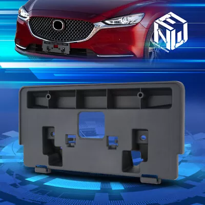 For 18-21 Mazda 6 Factory Style Front Bumper License Plate Mounting Bracket Kit • $27.95