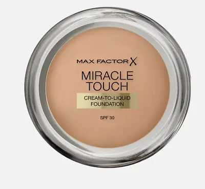 Max Factor Miracle Touch Foundation New And Improved Formula SPF 30 60 Sand • $36.37