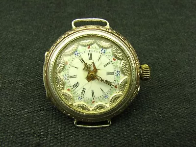 Vintage Swiss Silver 800 Wrist Watch Lady's • $25