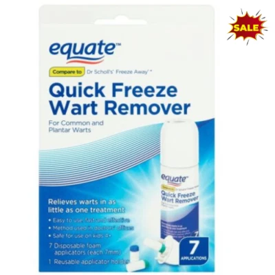 $13.65 • Buy Equate Quick Freeze Wart Remover, 7 Applications - Free Shipping