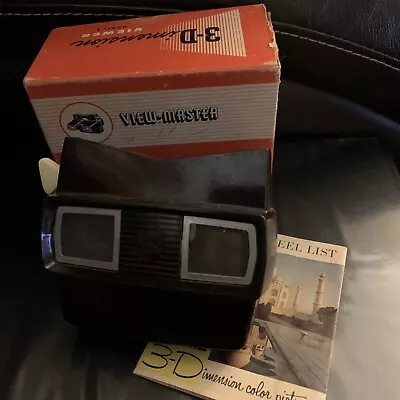 View-Master With Storage Box And 5 Reels • $34.95