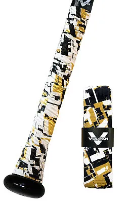 Vulcan Advanced Polymer Bat Grips - Light 1.00 Mm - Gold Limited • $10.99