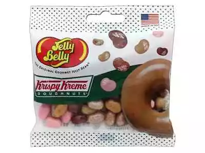 Krispy Kreme Doughnut Jelly Belly Candy (1-12) 2.8oz Bags FRESH - FREE SHIPPING • $10.89