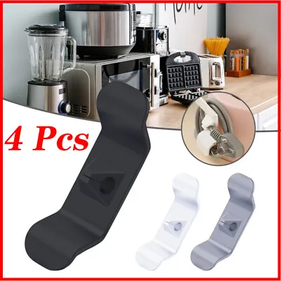 £3.31 • Buy 4pcs Cord Organizer For Kitchen Appliances Tidy Wrap Cord Holder Cord Wrapper