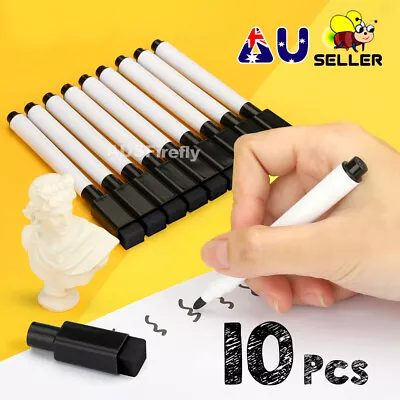 Whiteboard Marker Pens White Board Dry-Erase Easy Wipe Bullet Tip Gifts • $8.45