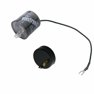 $15.99 • Buy 2 Terminal Turn Signal Flasher Switch For LED Lights  12V POLARITY ADAPTER 