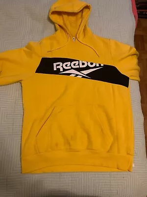 Mens Reebok Classics Vector Yellow Hoodie • $35