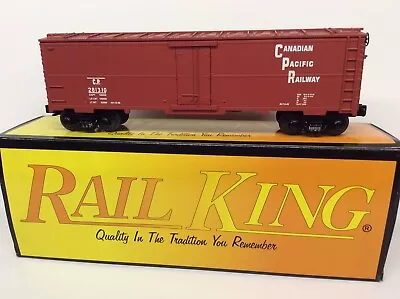 MTH RailKing Canadian Pacific Modern Reefer Car 30-7826 O Gauge 3 Rail • $27