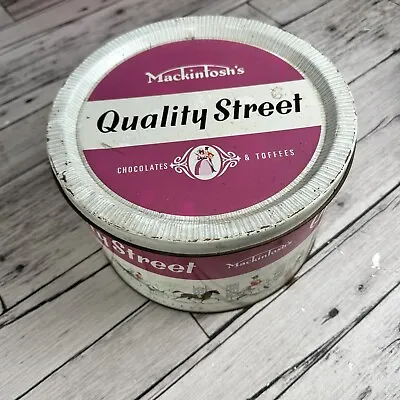 Vintage Mackintosh Quality Street Chocolate Tin • £9.99