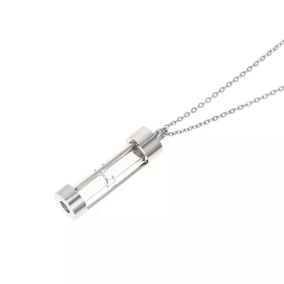  Stainless Steel Ashes Necklace Miss Cremation Jewelry For Mens • £9.85
