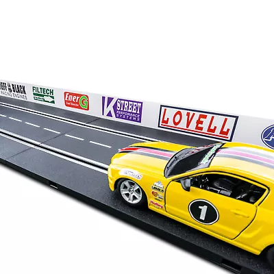 NEW 1/24 Slot Car Guard Rails Set - Sponsor FITS: Carrera SCALEXTRIC Guard Rail • $21.75