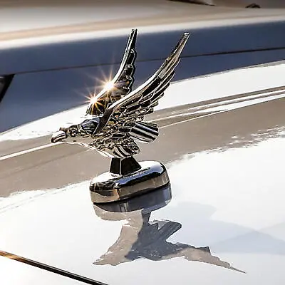 1Pc 3D Badge Auto Front Cover Car Front Hood Eagle Ornament Car Hood Ornament • $8.21