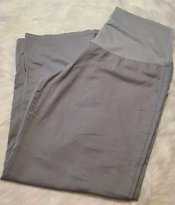 High Performance Uniforms Womens Large Grey High Waist Maternity Scrub Pants  • $11.70